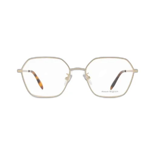 Alexander Mcqueen Eyewear Hexagon Frame Glasses