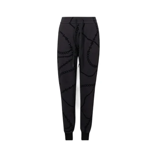 Versace Jeans Couture Chain-Printed Drawstring Track Pants