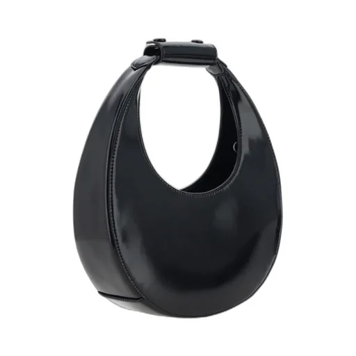 Staud Round Cut Moon Mini Tote Bag