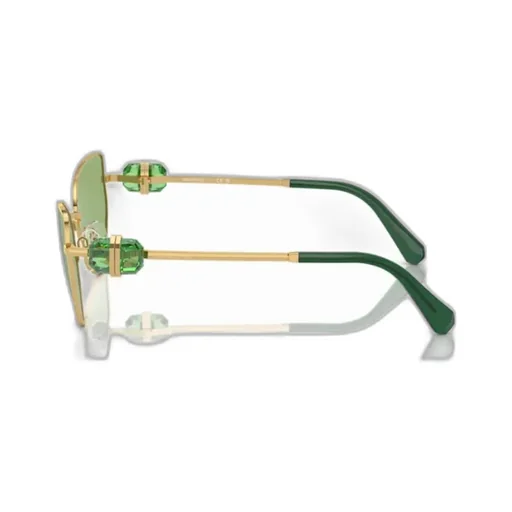 Hinged Crystal-Embellished Cat-Eye Sunglasses