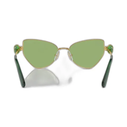 Hinged Crystal-Embellished Cat-Eye Sunglasses
