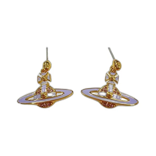 Logo Pattern Earrings