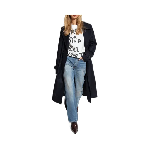 Mid-Rise Straight-Leg Jeans