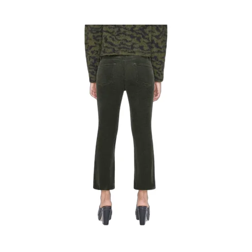 Frame Le Crop Mid-Rise Cropped Trousers