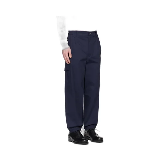Mid-Rise Tapered Trousers
