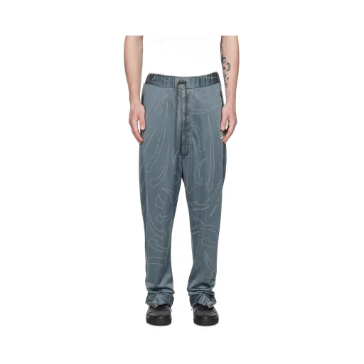 Printed Drawstring Casual Pants