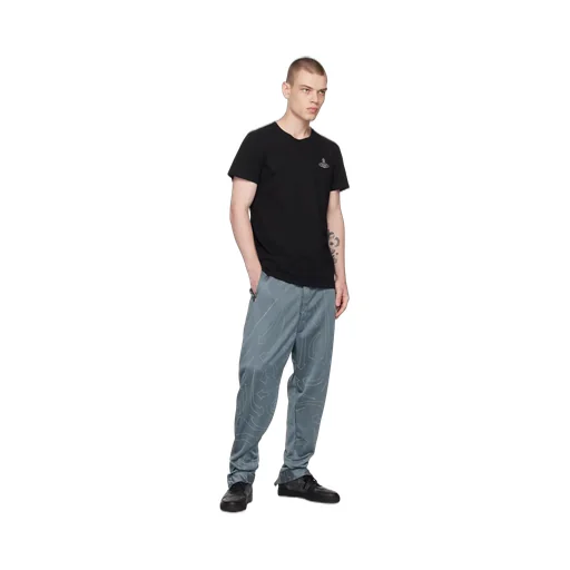Printed Drawstring Casual Pants