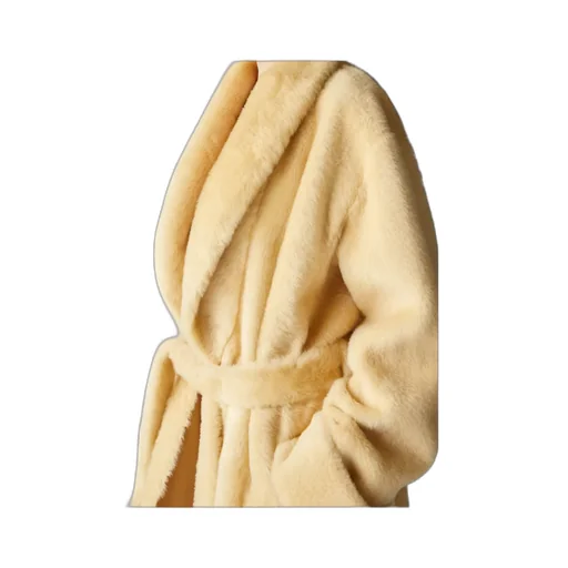 Long-Sleeved Lapel Coat