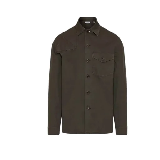 Panelled Cotton Shirt