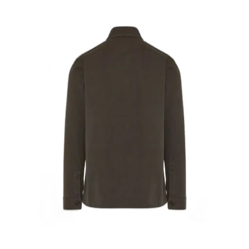 Panelled Cotton Shirt