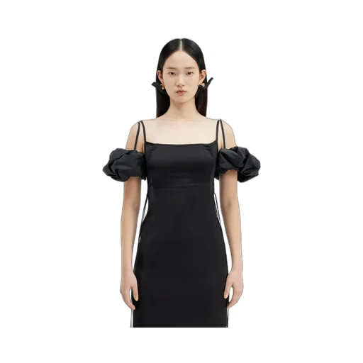 Bubble Sleeve Dress