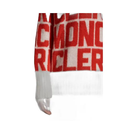 Moncler All-Over Logo Intarsia Knit Sweater