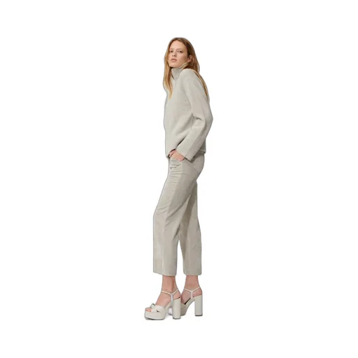 High-Necked Wool Sweater
