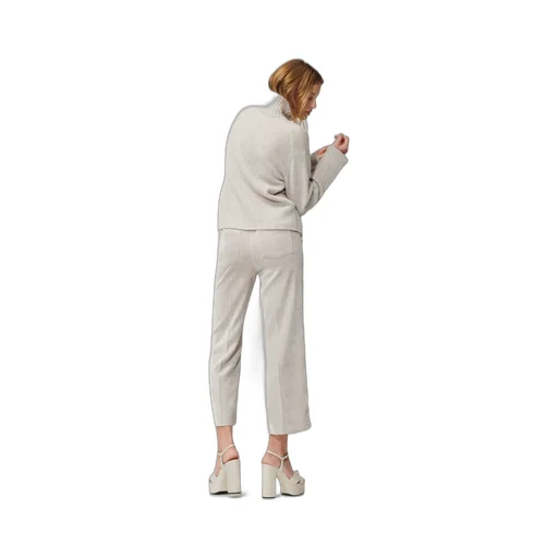 High-Necked Wool Sweater