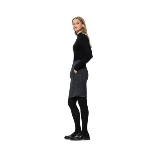 High Collar And Long Sleeves Sweater