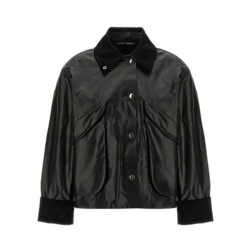 Long-Sleeved Lapel Casual Jacket