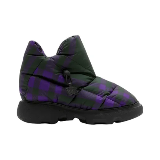 Burberry Check Pillow Padded-Desigh Boots