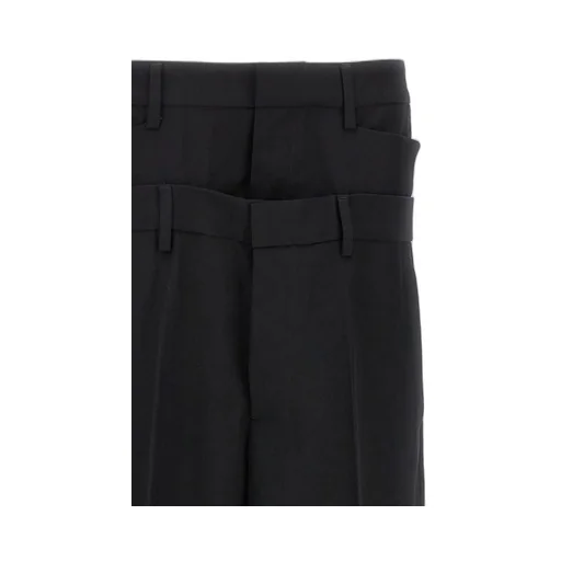 Dsquared2 Logo Detailed Wide-Leg Trousers