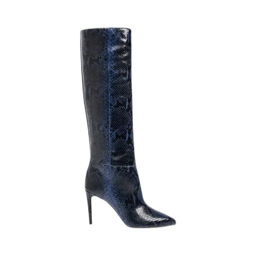 Paris Texas Animal Motif Knee-Length Boots