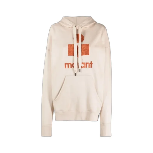 Isabel Marant ÉToile Logo Embellished Long-Sleeved Hoodie