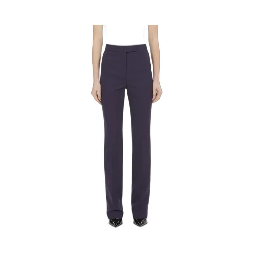 Front Pleated Wool Casual Pants