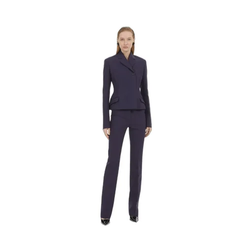 Front Pleated Wool Casual Pants
