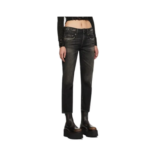 Logo Denim Pants