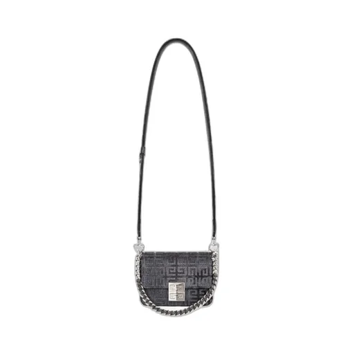 Small 4G Bag In Lurex Embroidery With Chain