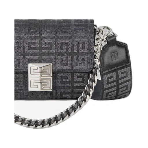 Small 4G Bag In Lurex Embroidery With Chain