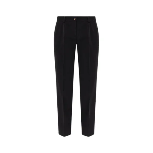 Dolce & Gabbana Kate Pleated Low-Rise Trousers