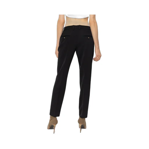 Dolce & Gabbana Kate Pleated Low-Rise Trousers