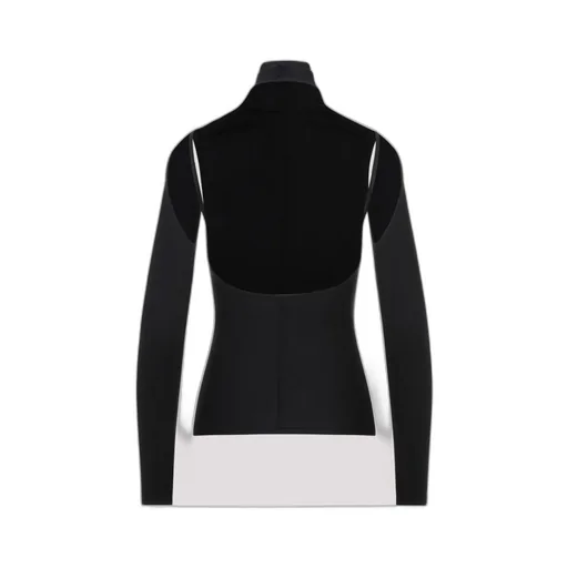 Khaite Turtleneck Cut-Out Detailed Top