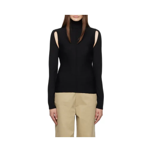 Khaite Turtleneck Cut-Out Detailed Top
