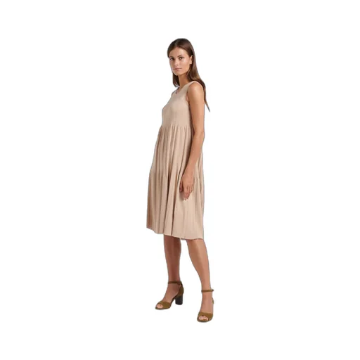 Round-Necked Horn Dress