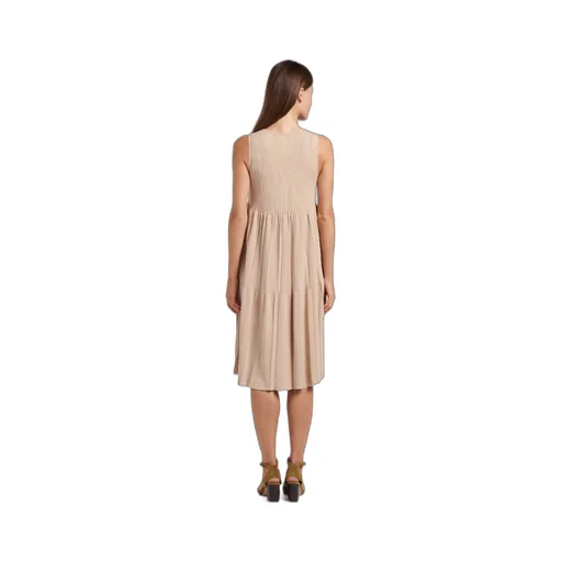 Round-Necked Horn Dress