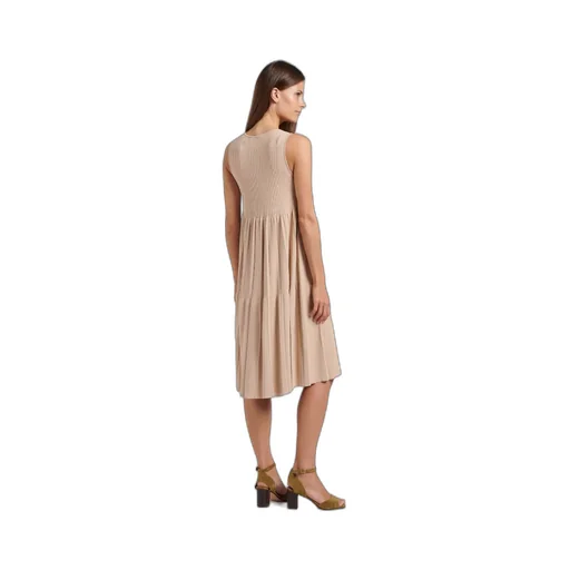 Round-Necked Horn Dress