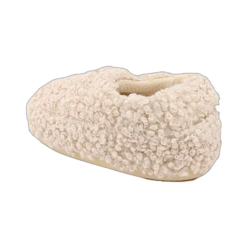 Moon Boot Faux Curly Slip-On Sandals