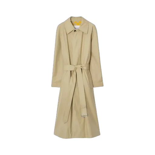 Burberry Checked Belted-Waist Reversible Trench Coat