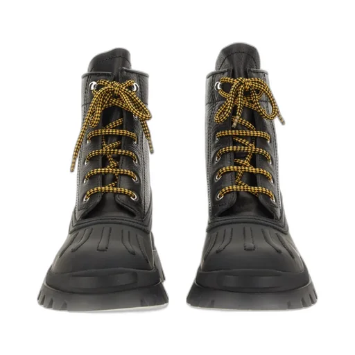 Dsquared2 Chunky Sole Lace-Up Ankle Boots