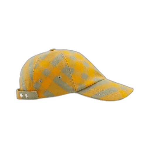 Check-Pattern Baseball Cap