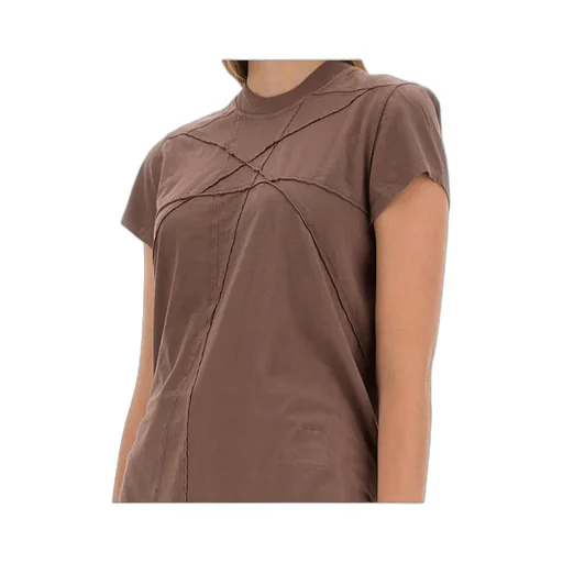 Rick Owens Drkshdw Tonal-Stitching Crewneck T-Shirt