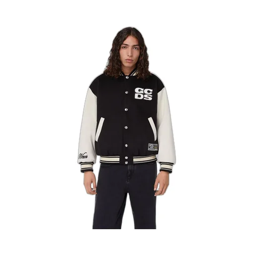 Gcds Two-Toned Long-Sleeved Bomber Jacket