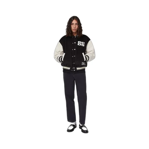 Gcds Two-Toned Long-Sleeved Bomber Jacket