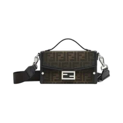 Brown Ff Fabric Bag