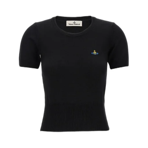 Vivienne Westwood Logo Embroidered Bea Sweater