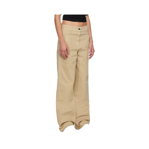Palm Angels Palm Embroidered Cargo Pants