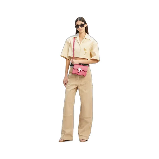 Palm Angels Palm Embroidered Cargo Pants