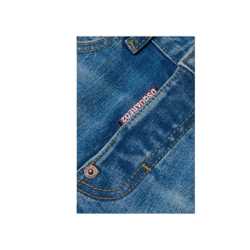 Dsquared2 Kids Mid-Rise Skinny Stretched Jeans