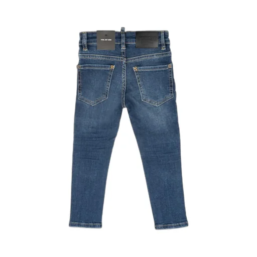 Dsquared2 Kids Low-Rise Logo-Patch Skinny Jeans