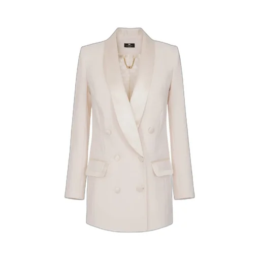 Elisabetta Franchi Double Breasted Buttoned Blazer